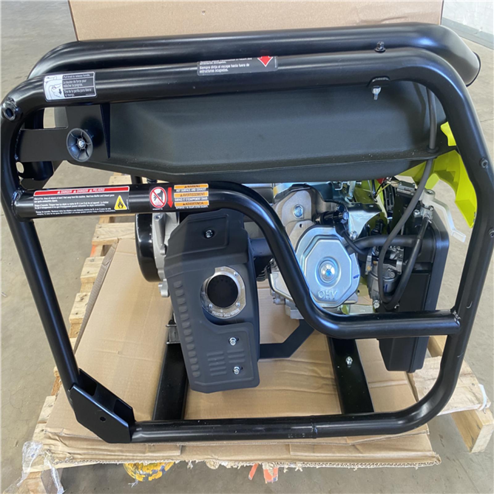 Houston Location - AS-IS Ryobi Easy Start 6,500 Running Watts 8,125 Starting Watts Generator