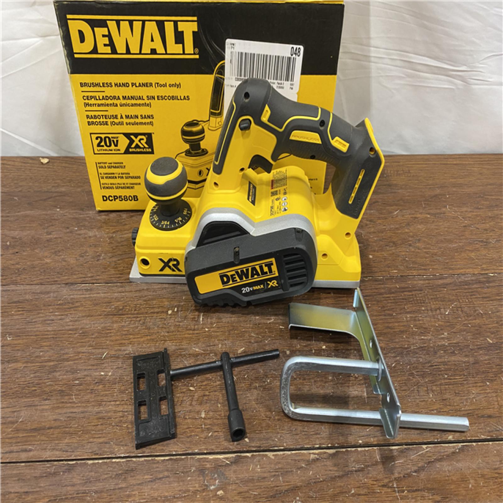 AS-ISDEWALT DCP580B 20V MAX Lithium Ion Brushless Planer