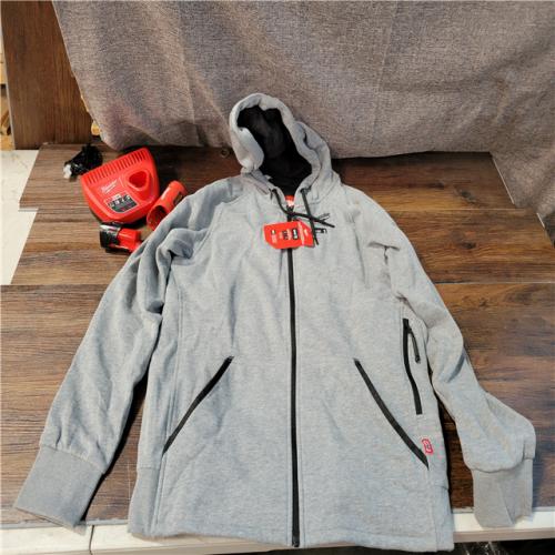 CALIFORNIA NEW MILWAUKEE M12 WOMENS HEATED HOODIE KIT (BATTERY AND CHARGER INCLUDED)