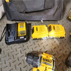 HOUSTON LOCATION - AS-IS (APPEARS LIKE NEW) DEWALT 20V MAX* XR 4-Tool Combo Kit