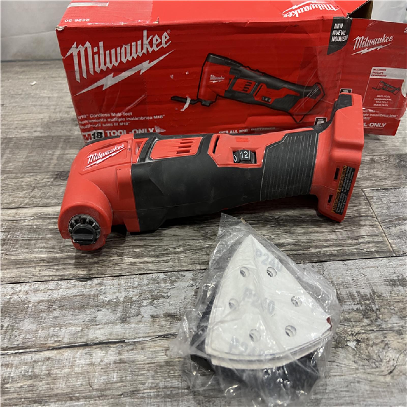 AS-IS Milwaukee 2626-20 M18 Lithium-Ion Cordless Multi-Tool (Tool Only)