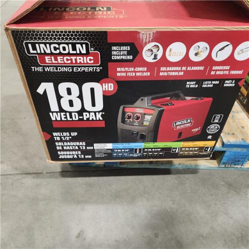 Dallas Location - As-Is Lincoln Electric Welder 180HD Weld-Pak K2515-1