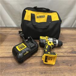 AS-IS  Dewalt 20-Volt MAX XR Lithium-Ion Cordless Premium Brushless Hammer Drill with (2) Batteries 5.0Ah, Charger and Hard Case( DRILL AND CHARGER ONLY )