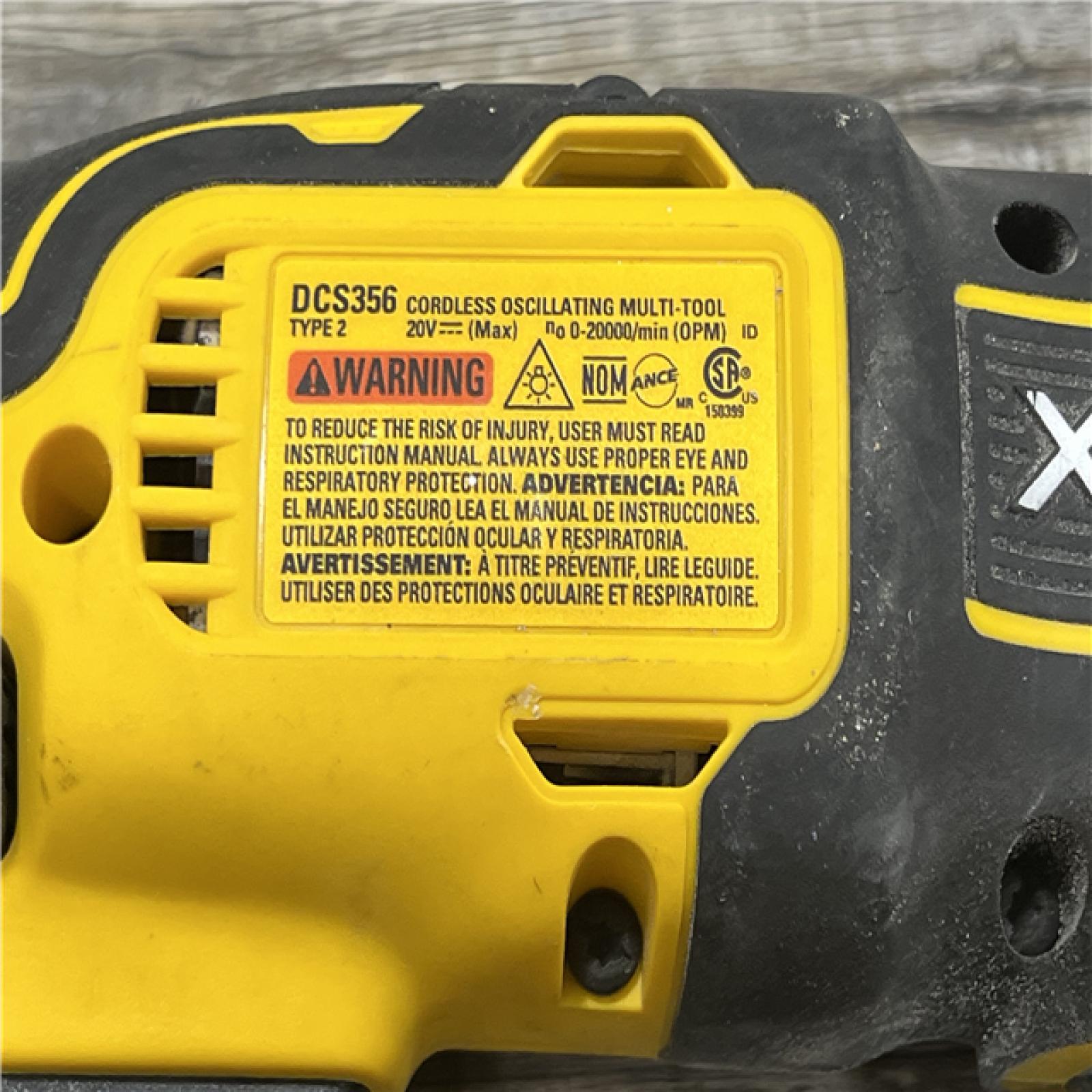 AS-IS DEWALT 20-Volt Maximum Lithium-Ion Cordless 4-Tool Combo Kit with (2) 4 Ah Batteries and Charger