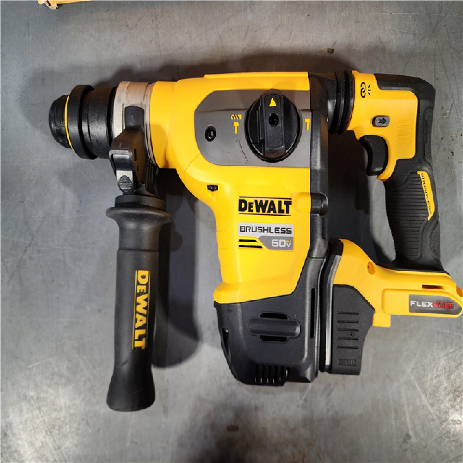 HOUSTON LOCATION - AS-IS FLEXVOLT 60V MAX Cordless 1-1/4 in. SDS Plus Rotary Hammer (Tool Only)