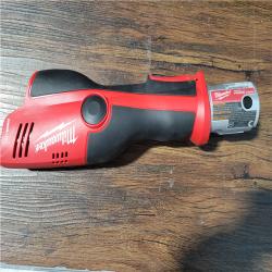 CALIFORNIA AS-IS MILWAUKEE M12 FORCE LOGIC PRESS TOOL 1/2-1 KIT (BATTERIES AND CHARGER INCLUDED)