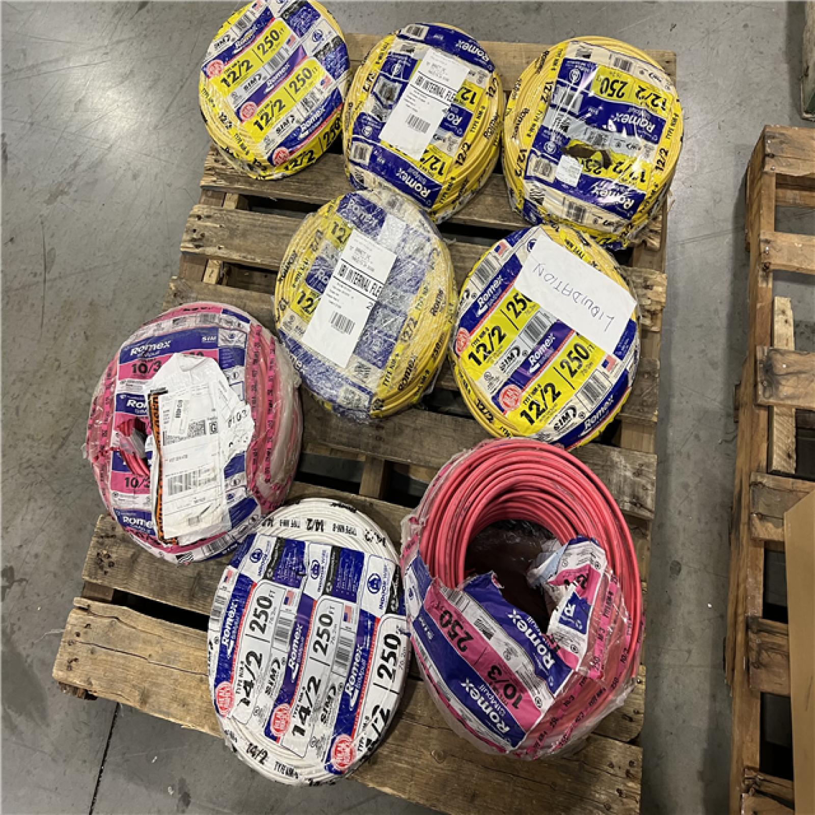 DALLAS LOCATION - MIXED WIRE PALLET - (8 UNITS)