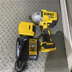 Houston location AS-IS DEWALT 20V MAX* XR 1/2  High Torque Impact Wrench with Hog Ring Anvil