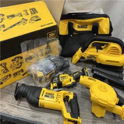 AS-IS DEWALT 20V MAX Lithium-Ion Brushed Cordless (10-Tool) Combo Kit