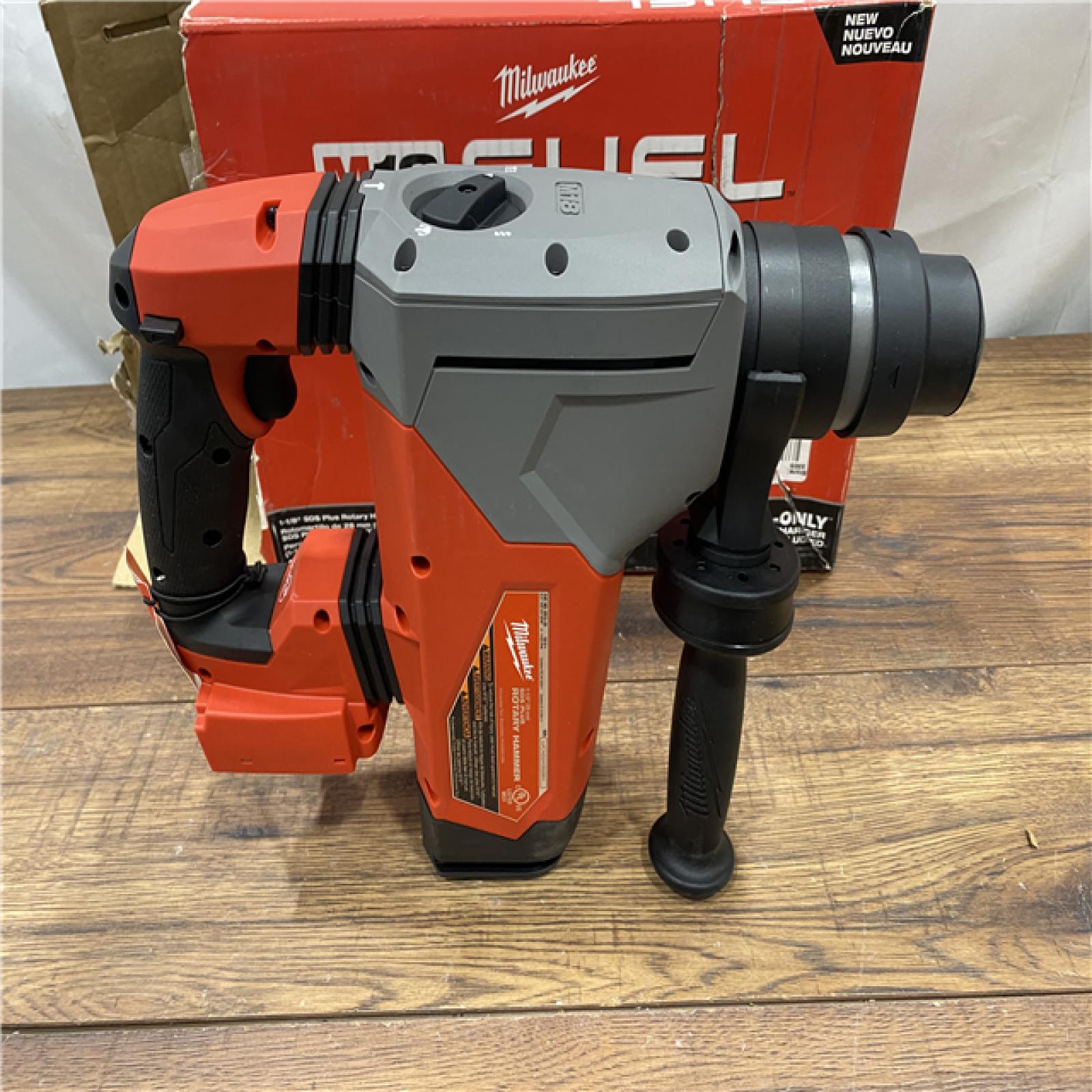 AS IS Milwaukee 2915-20 M18 FUEL 18-Volt Lithium-Ion Brushless Cordless SDS-Plus 1-1/8 in. Rotary Hammer Drill (Tool-Only)