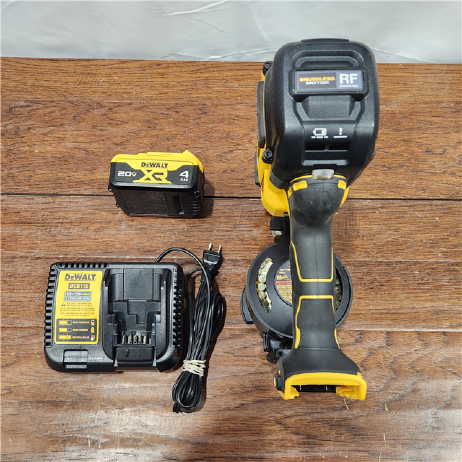 AS-IS DEWALT 2007898 Roofing Nailer Cordless