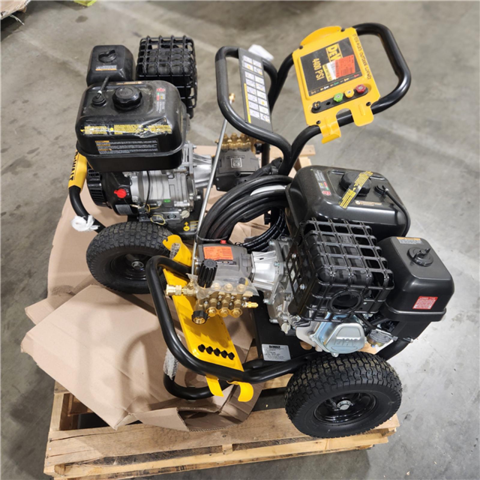 Dallas Location - As-Is DXPW61377 Dewalt 4400 PSI Pressure Washer (Lot Of 2)