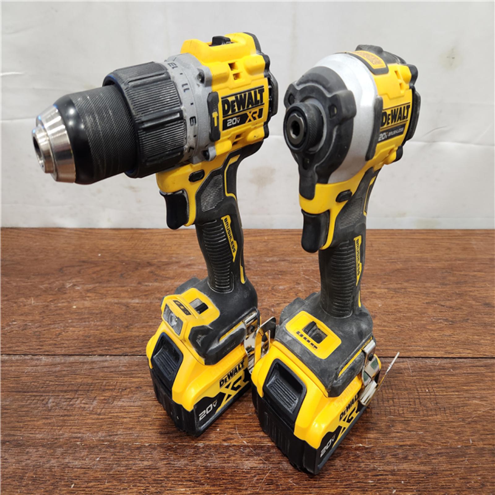 AS-IS DEWALT 20V MAX Lithium-Ion Brushless Cordless (2-Tool) Combo Kit