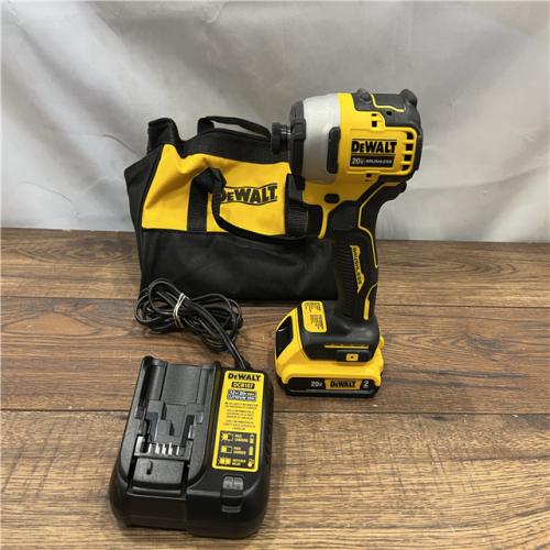 AS IS DEWALT ATOMIC 20V MAX* Brushless Cordless Compact 1/4 in. Impact Driver Kit