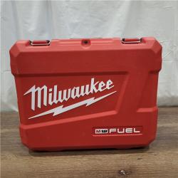 AS-IS Milwaukee 2904-22 Hammer Drill Driver Kit with Batteries  Charger & Tool Case  Red