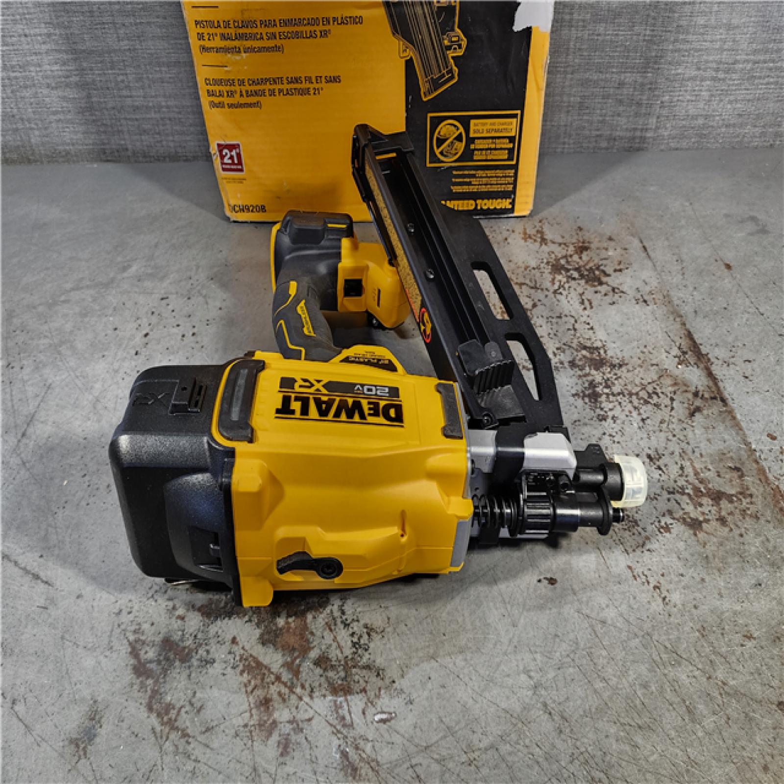 HOUSTON LOCATION - AS-IS DEWALT 20-Volt 21Â° Cordless Framing Nailer (Tool-Only)