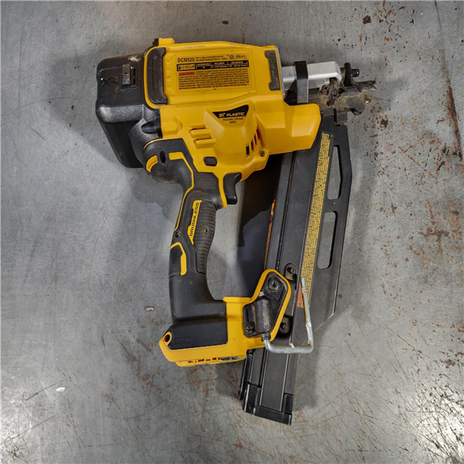 HOUSTON LOCATION - AS-IS DEWALT 20-Volt 21Â° Cordless Framing Nailer (Tool-Only)