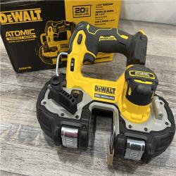 AS-IS Dewalt DCS377B 20V MAX ATOMIC Brushless Cordless 1-3/4  Compact Bandsaw