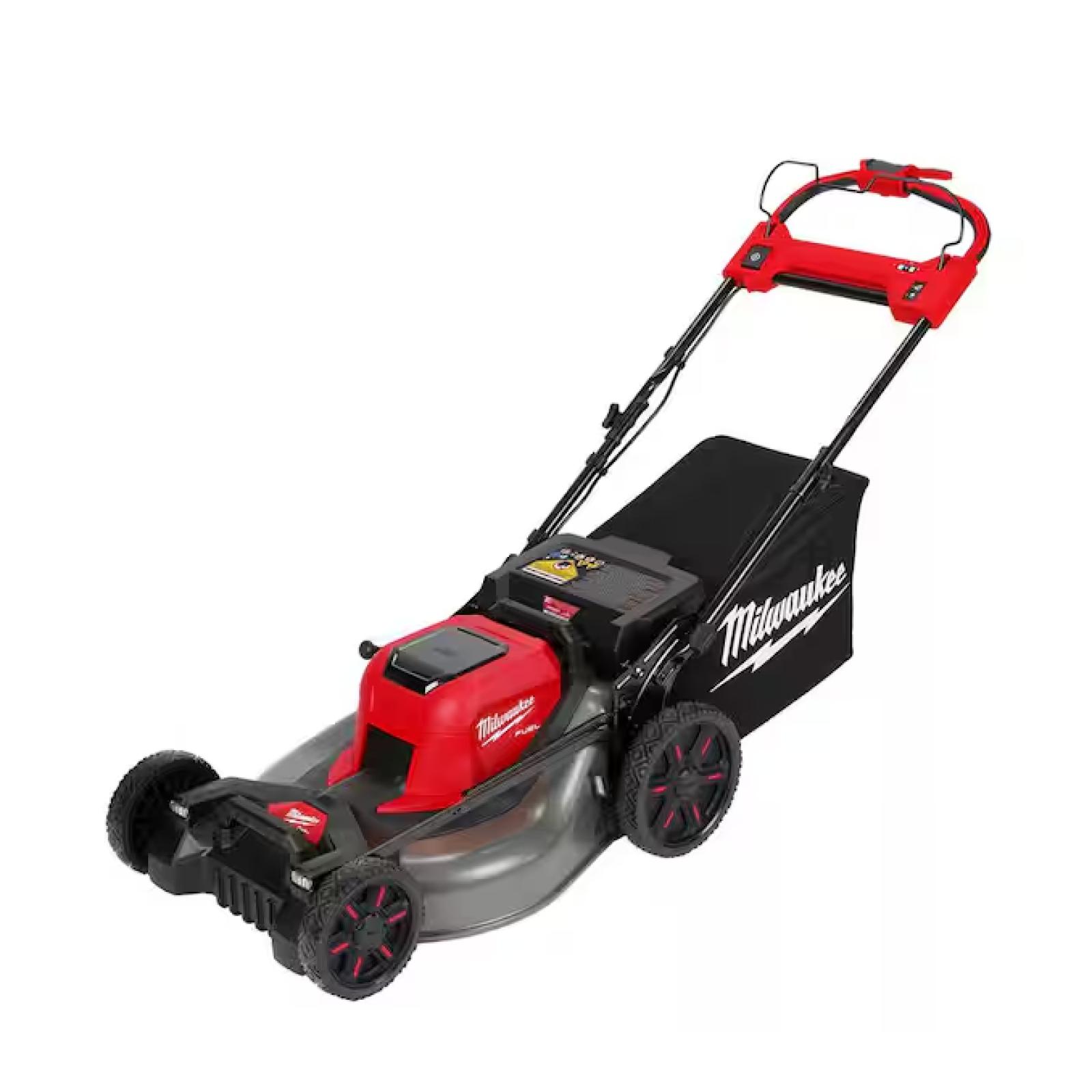 DALLAS LOCATION-  NEW! Milwaukee M18 FUEL Brushless Cordless 21 in. Walk Behind Dual Battery Self-Propelled Mower (Tool-Only)