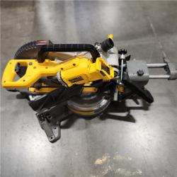 As-Is  DEWALT 60V Lithium-Ion Brushless Cordless 12 in. Sliding Miter Saw (Tool Only)