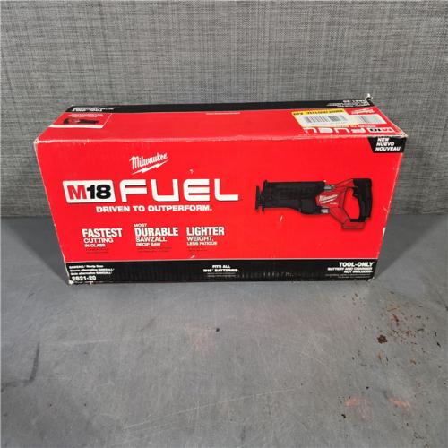 HOUSTON LOCATION - AS-IS Milwaukee M18 18V Fuel Sawzall 1-1/4  Reciprocating Saw Cordless Lithium-Ion Brushless (TOOL ONLY)