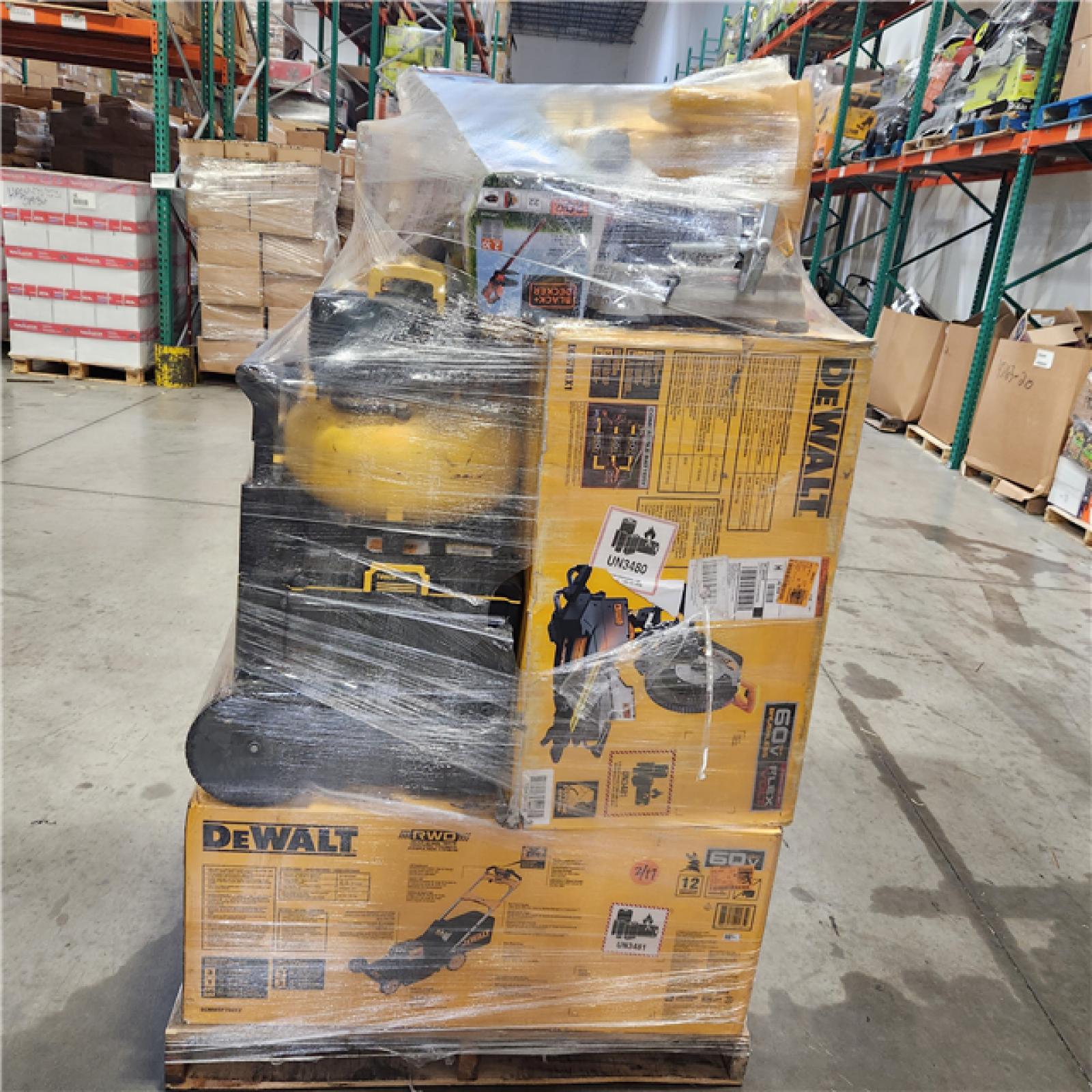 Dallas Location - As-Is DEWALT Tool Pallet