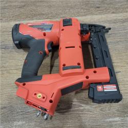 AS-IS M18 FUEL 18-Volt Lithium-Ion Brushless Cordless 18-Gauge 1/4 in. Narrow Crown Stapler (Tool-Only)