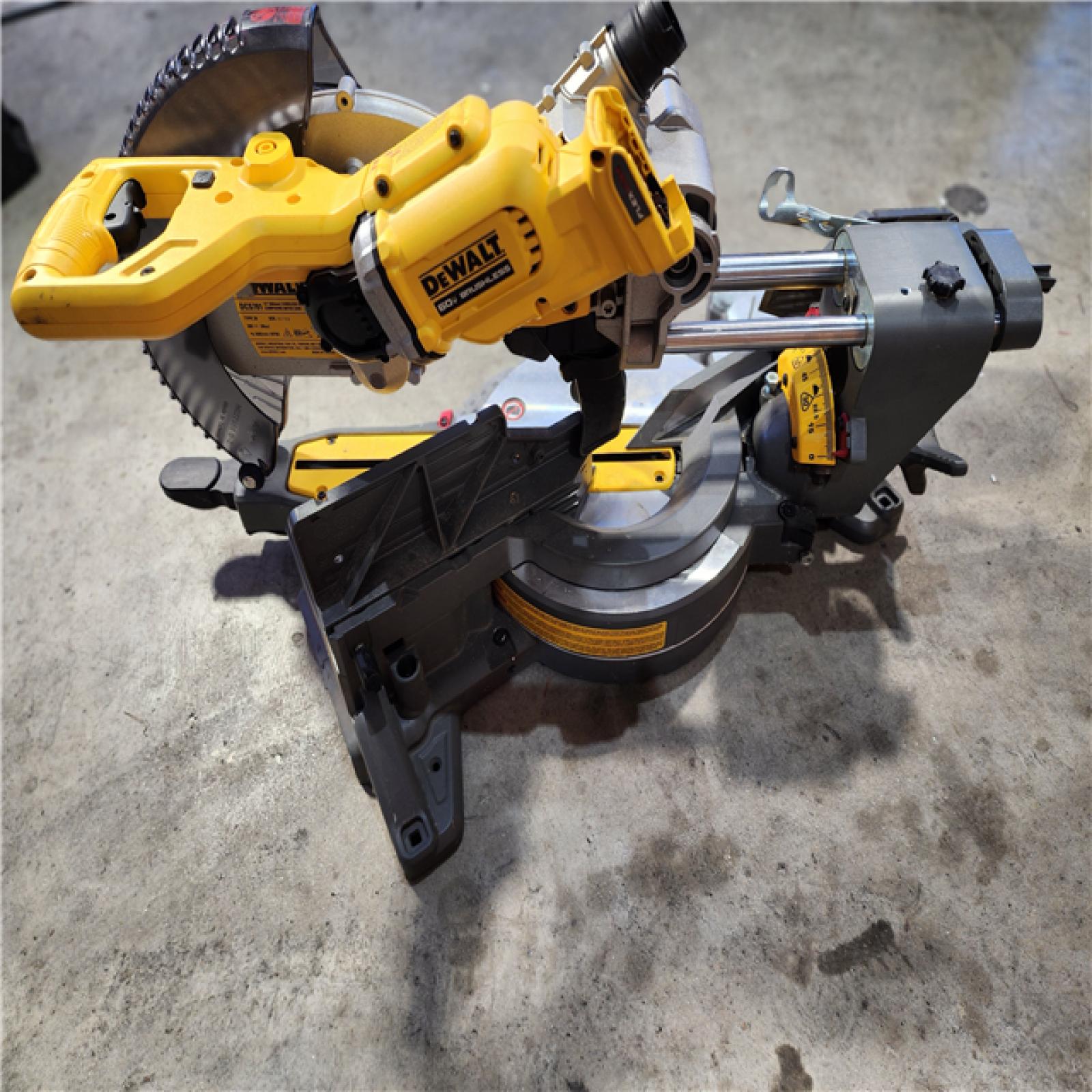 HOUSTON LOCATION - AS-IS 60V Lithium-Ion 12 in. Cordless Sliding Miter Saw (Tool Only)