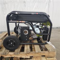 Houston Location - AS-IS Ryobi 6,500-Watt Gasoline Powered Portable Generator