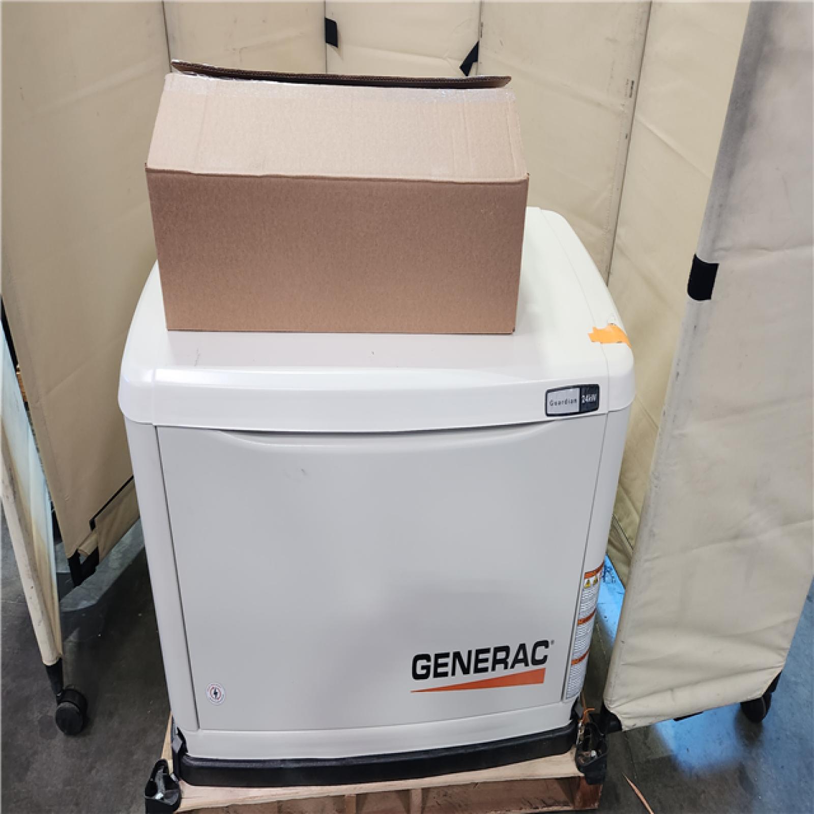 CALIFORNIA AS-IS GENERAC GENERATOR