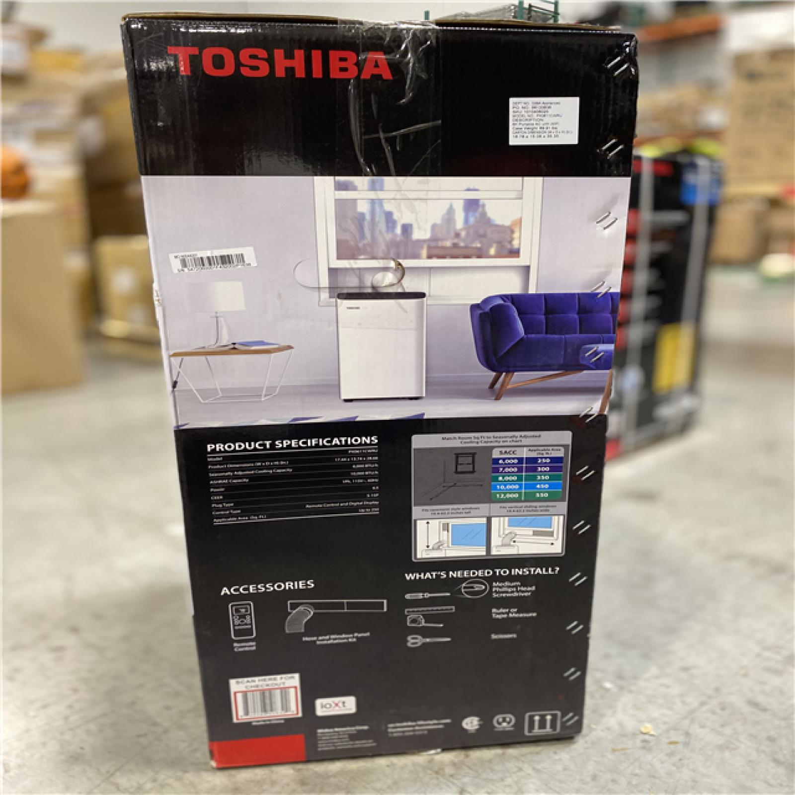 DALLAS LOCATION - Toshiba 6,000 BTU Air Conditioner