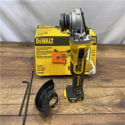 AS IS DeWalt DCG405B 20V Max XR 4.5-Inch Slide Switch Small Angle Grinder (Tool Only)