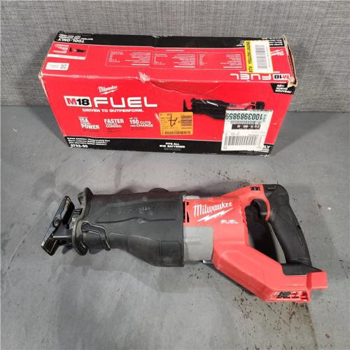 HOUSTON LOCATION - AS-IS Milwaukee M18 Fuel 18V Brushless Super Sawzall Reciprocating Saw 2722-20 (Bare Tool)