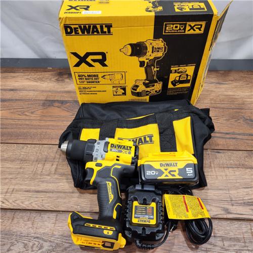 AS-IS DEWALT 20V MAX XR Brushless Cordless 1/2 Drill/Driver Kit