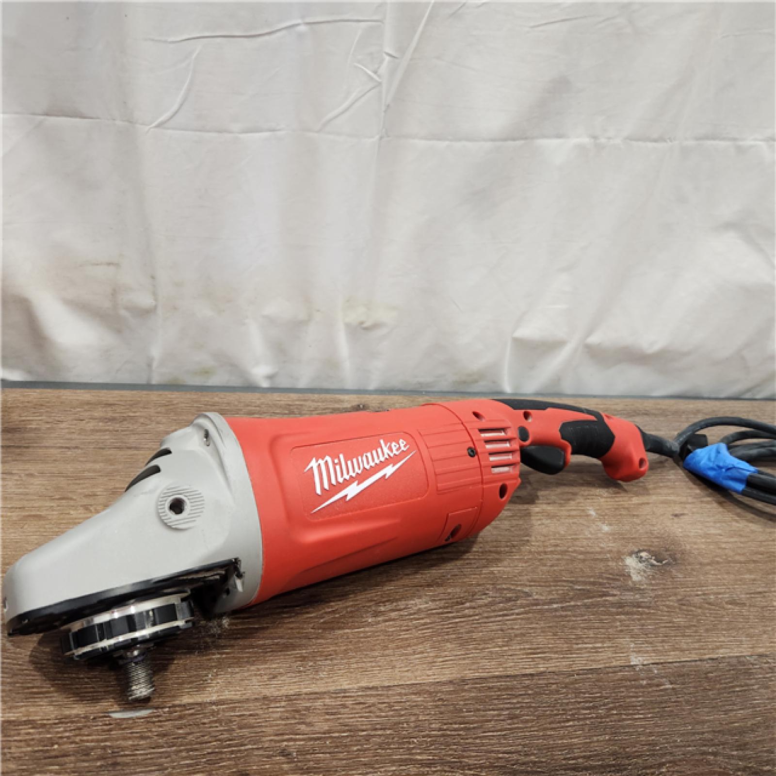 AS-IS Milwaukee 6088-30 - 9  120V 15A Corded Angle Grinder with Lock-on