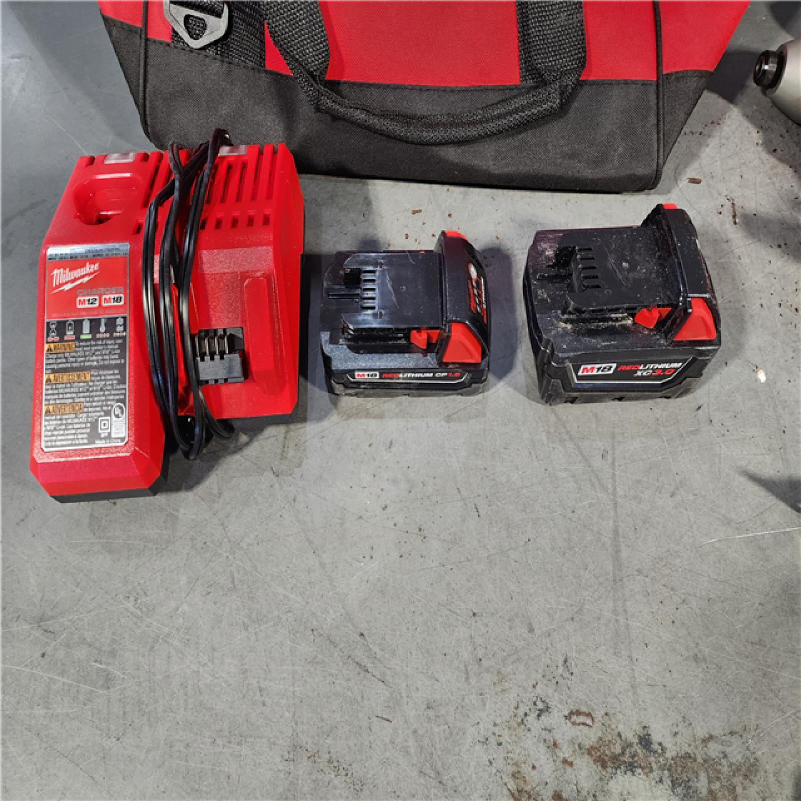 HOUSTON LOCATION - AS-IS Milwaukee 5 Tool Combo Kit W/ (2) Battery & Charger