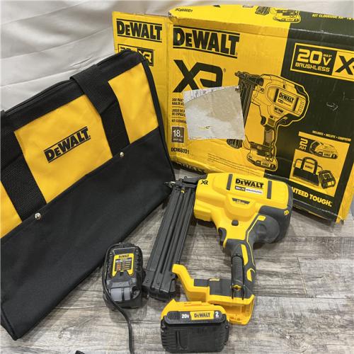 AS-IS DEWALT 20V MAX XR 18 Gauge Brad Nailer Kit