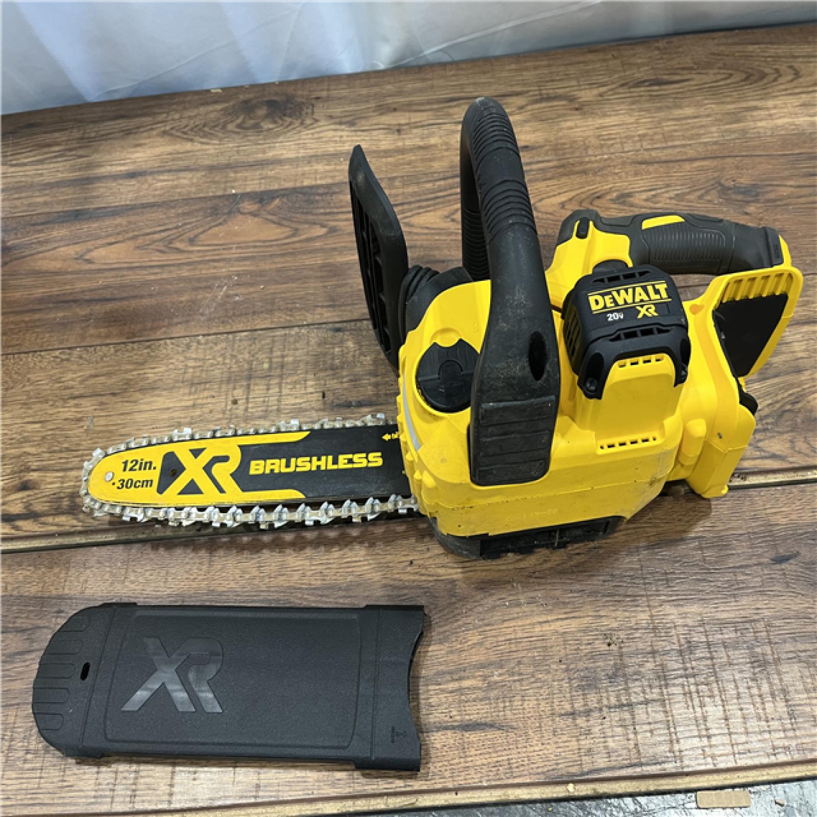 AS-IS DEWALT 20V MAX Brushless Cordless Compact 12 Chainsaw (Tool Only)