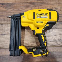 AS-IS DeWalt 20V MAX XR Lithium-Ion Electric Cordless 18-Gauge Brad Nailer (Tool Only)