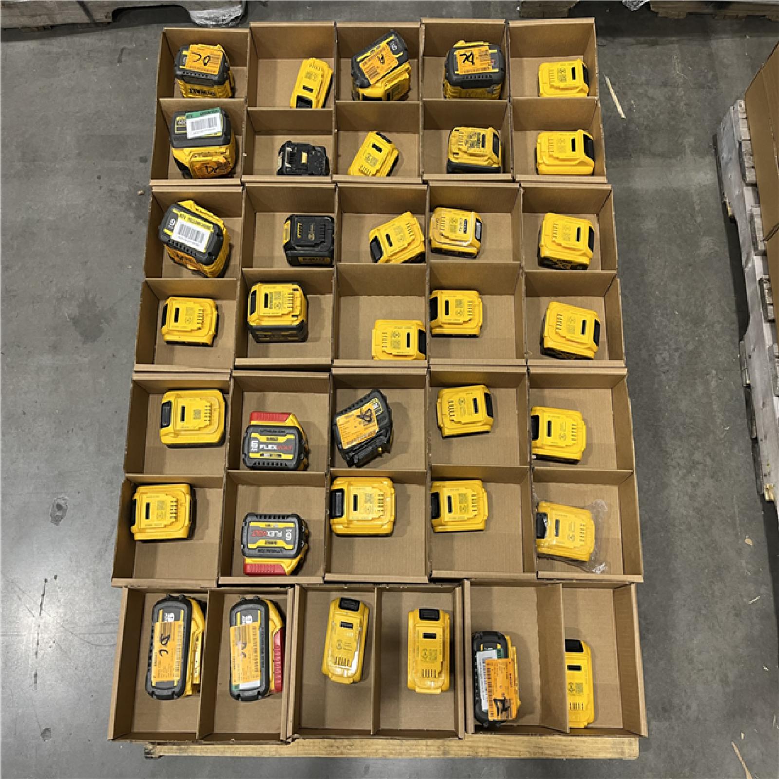 DALLAS LOCATION - AS-IS BATTERY PALLET