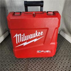 HOUSTON LOCATION - AS-IS (APPEARS LIKE NEW) Milwaukee 2904-22 Hammer Drill Driver Kit with Batteries  Charger & Tool Case  Red