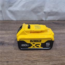 AS-IS DEWALT 20-Volt Maximum XR 5.0 Ah Battery Pack and Charger