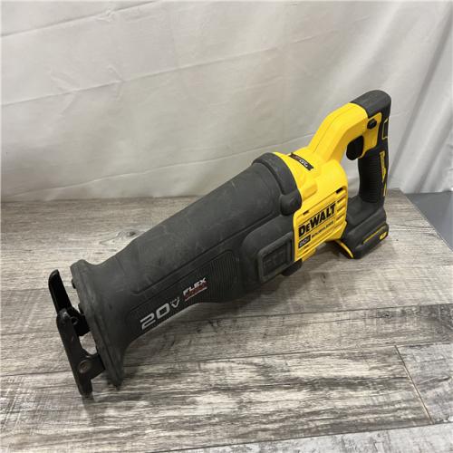 AS-IS DEWALT 20V MAX Lithium Ion Cordless Brushless Reciprocating Saw with FLEXVOLT ADVANTAGE (Tool Only)