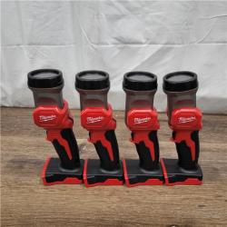 NEW! Milwaukee M18 18-Volt Lithium-Ion Cordless 160 Lumens LED Flashlight (Tool-Only) ( LOTE FOR 4)