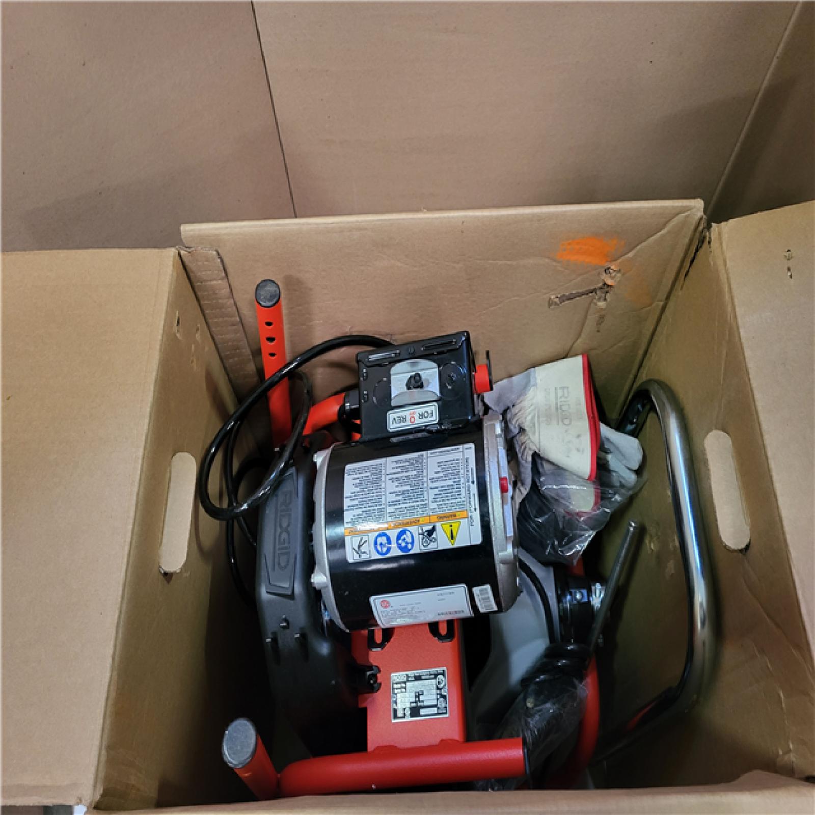 CALIFORNIA AS-IS RIDGID K-400 POWERED DRAIN CLEANER