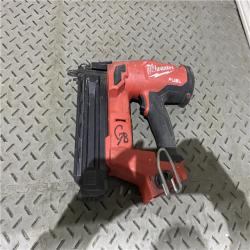 Houston location AS-IS Milwaukee M18 Fuel 18V Brushless 18-Gauge Brad Nailer 2746-20 (Bare Tool)