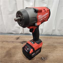 AS-IS Milwaukee M18 1/2 in. Cordless Brushless High Torque Impact Wrench Kit (Battery & Charger)