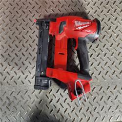 HOUSTON LOCATION - AS-IS M18 FUEL 18-Volt Lithium-Ion Brushless Cordless 18-Gauge 1/4 in. Narrow Crown Stapler (Tool-Only)