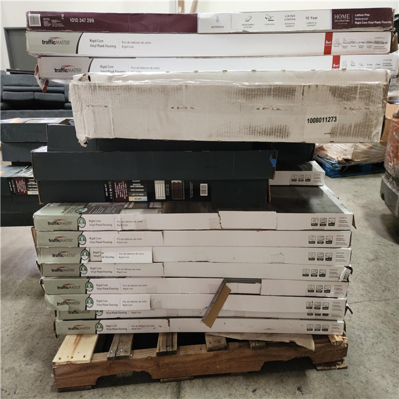 Phoenix AS-IS Mixed Flooring and Window Shades Pallet