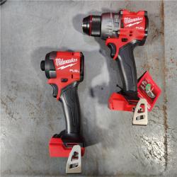 HOUSTON LOCATION - AS-IS (APPEARS LIKE NEW) Milwaukee M18 FUEL 18V Lithium-Ion Brushless Cordless Hammer Drill and Impact Driver Combo Kit (2-Tool) with 2 Batteries